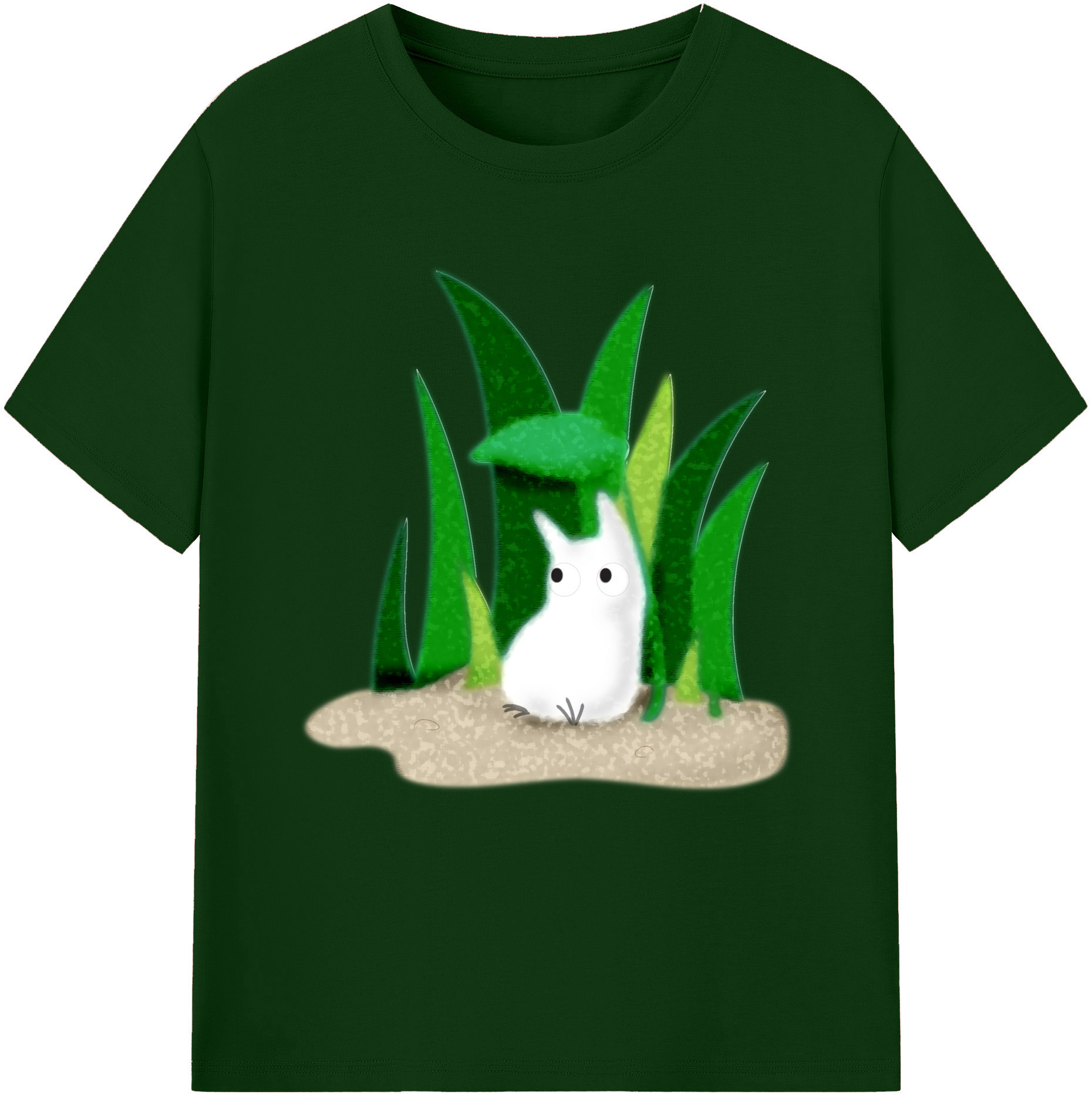 （画像用） となりのトトロ 草壁メイ 草壁サツキ My Neighbor Totoro Satsuki Kusakabe Mei Kusakabe 綿100％半袖Tシャツ（フロントプリント）